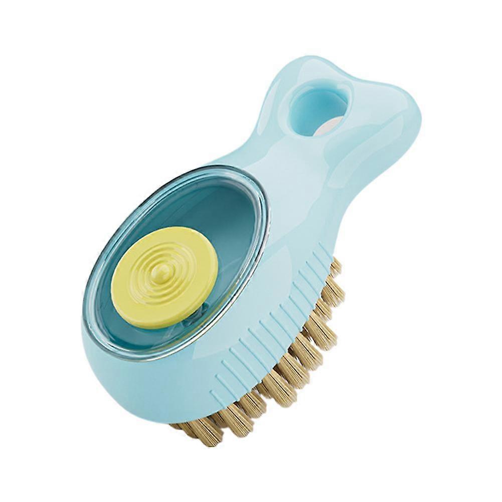 Bue (A) Muti-functiona househod ceaning brush for adding iquid suitabe fo