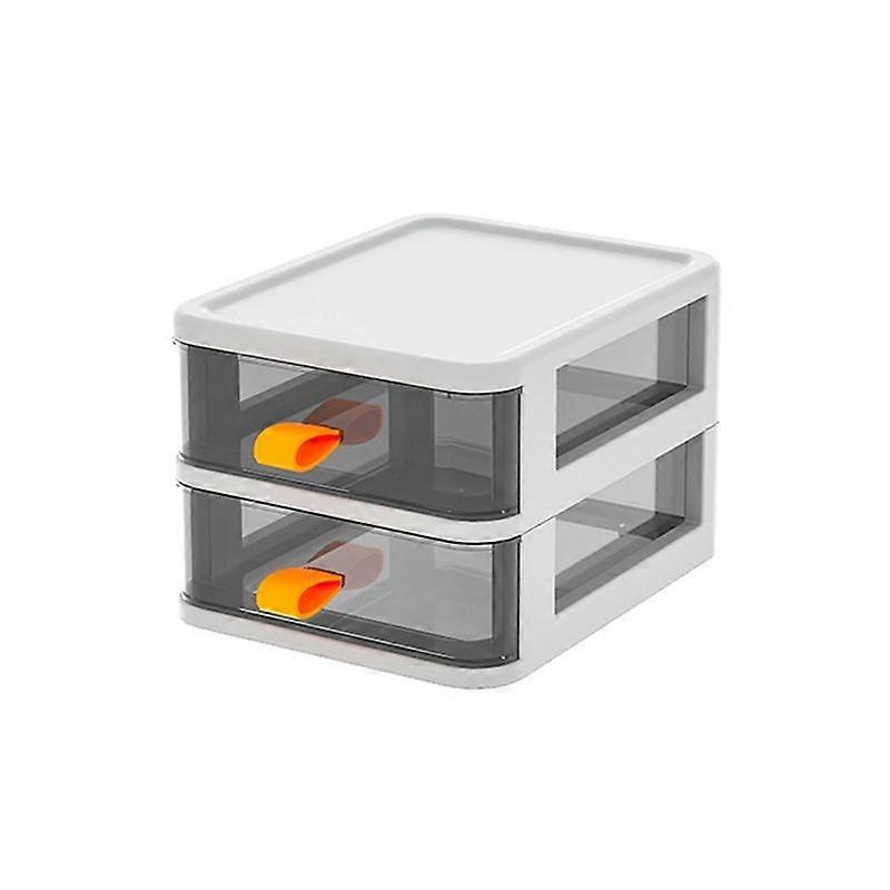 Storage Boxes Multi-layer Space Saving Plastic Large Capacity Desktop Storage  Drawer for Bedroom