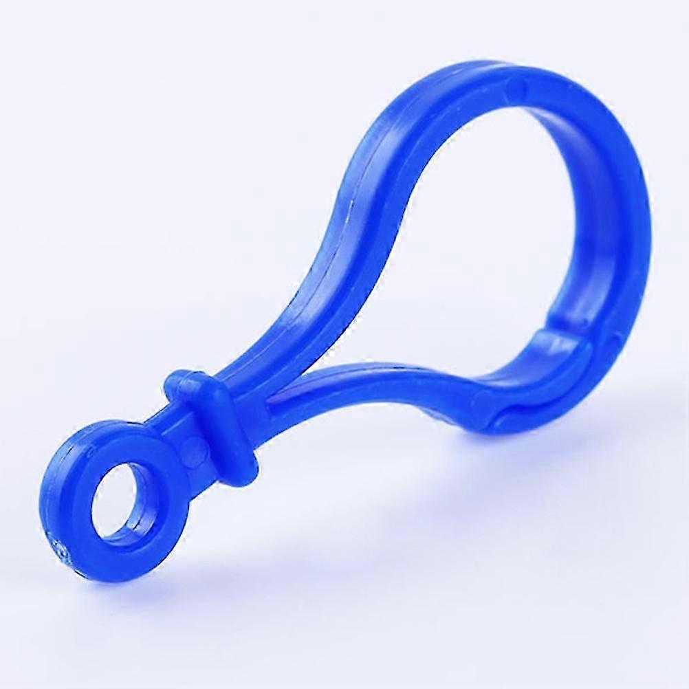100Pcs Plastic Lobster Clasps, Candy Color Keyring Hooks for Keys, DIY Handmade