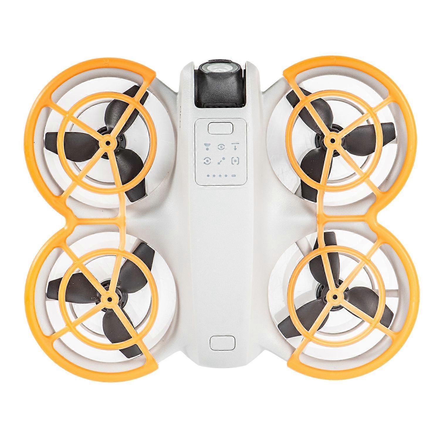 Propellers for DJI Neo Drone - Anti-Collision Function Protective Ring Accessory Orange