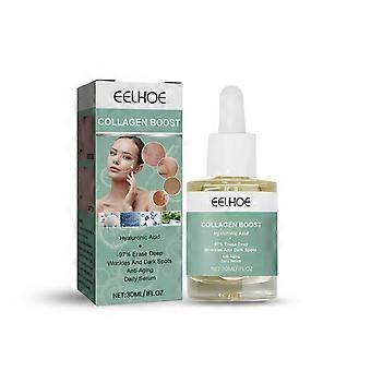 1-3x 30ml Collagen Boost Anti-Aging Serum for Face Brighten Balance Skin Tone Essence