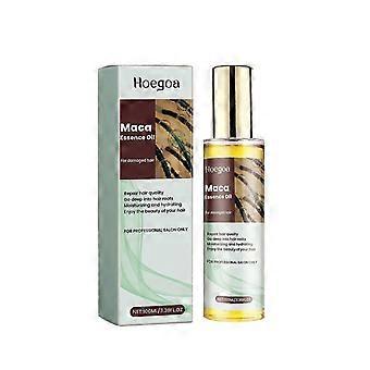 Maca Essence Oil, fukte tørt hår hale tørr duft sterk og glatt hårpleie