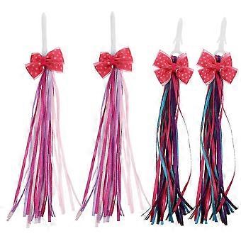 4Pcs Bike Lenker Dekorative Streamer Teenager Roller Lenker Streamer Bike Quaste Streamer