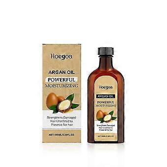 Marockansk hårvårdsolja, frizzkontroll, glansboost, behandling för torrt och skadat hår, 100 ml