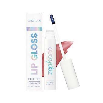 Zephoco Peel-Off Lipgloss – für natürliche Farbe und Pflege. Tägliches Auftragen von Make-up-Lipgloss.