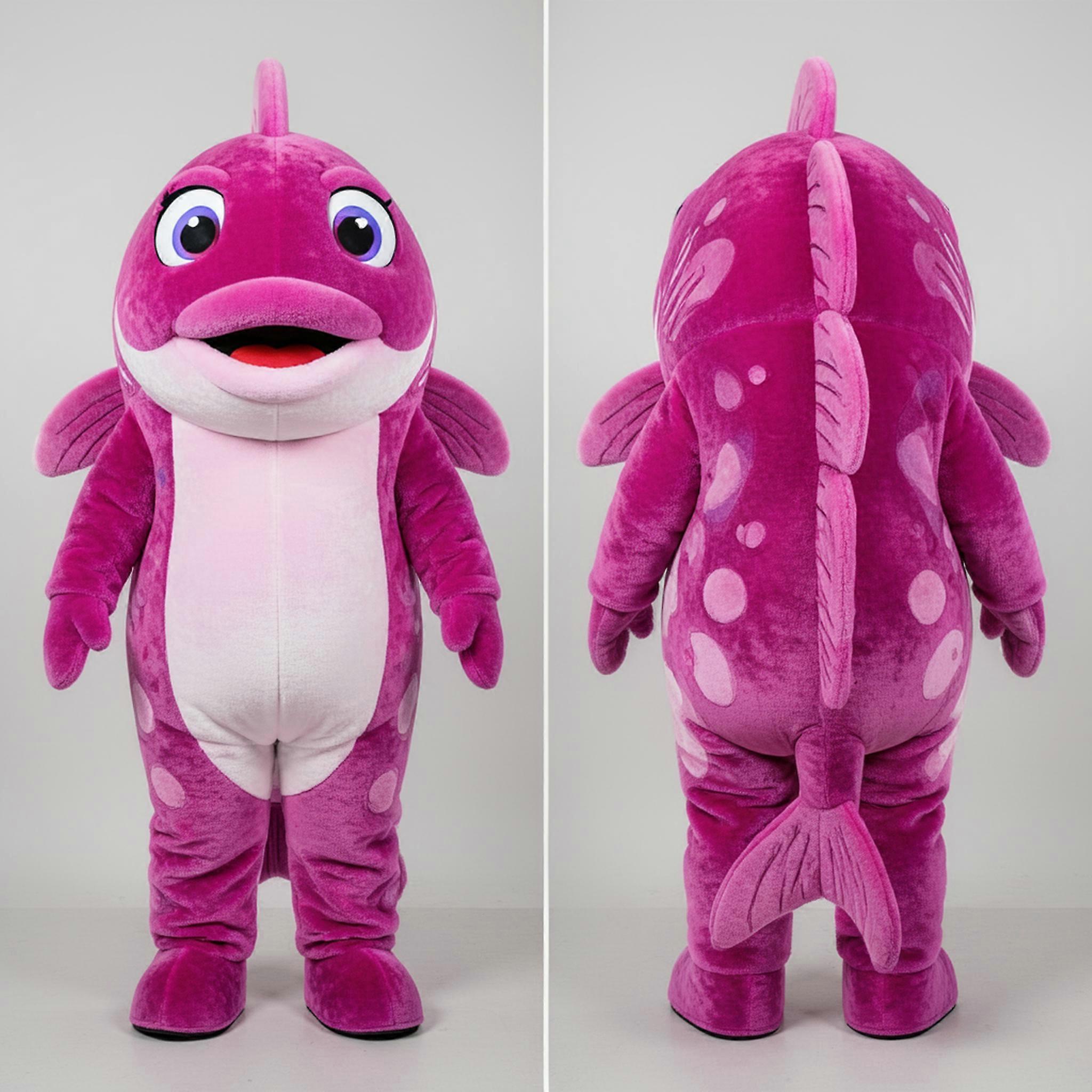 MASTICOT Magenta Rounded Cod Mascot