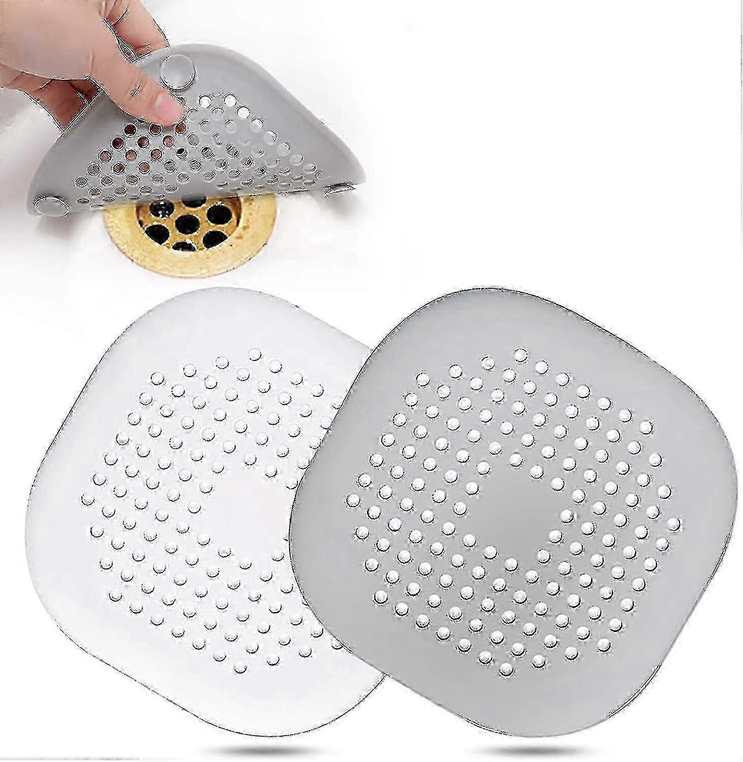 Slim Silicone Drain Cover With Secure Suction Base