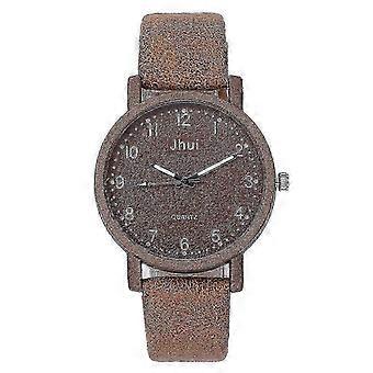 Jhui Women's Casual Quartz Leather Band Newv Strap Watch Analog Wrist Watch APT