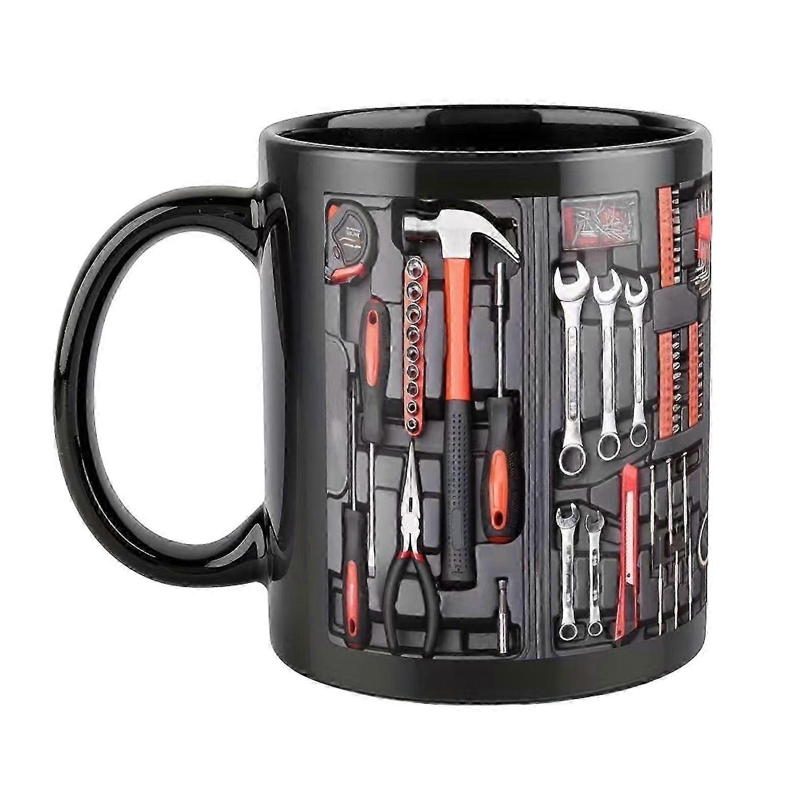 Ceramic Toolbox Mug Wrench Print
