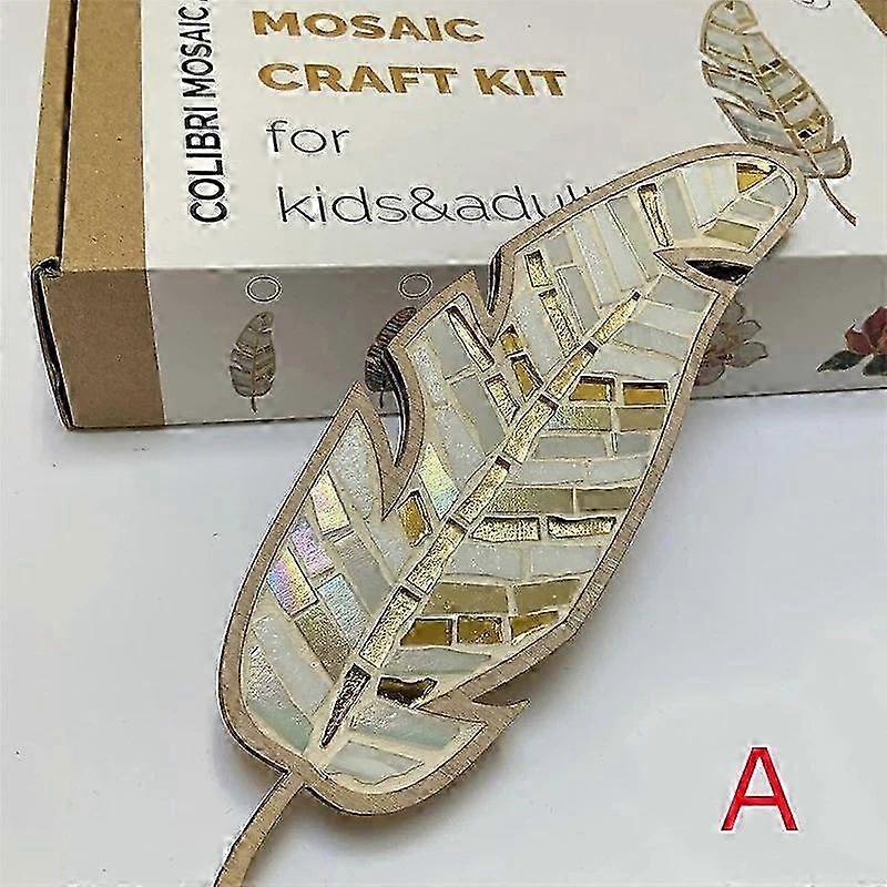 Feather-Themed Mosaic Art Kit