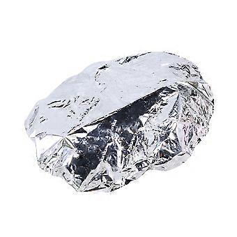 Waterproof Aluminum Foil Hair Cap for Hair Styling 12Pcs Silver