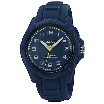 Lorus Quartz Analog Unisex Watch with Silicone Bracelet R2371JX9