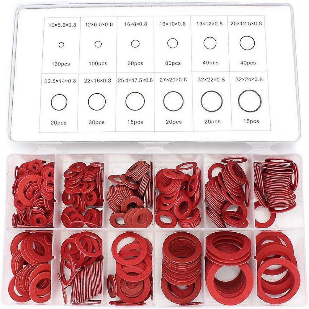 Fiber Flat Insulation Washers Elastic Sealing Spacers
