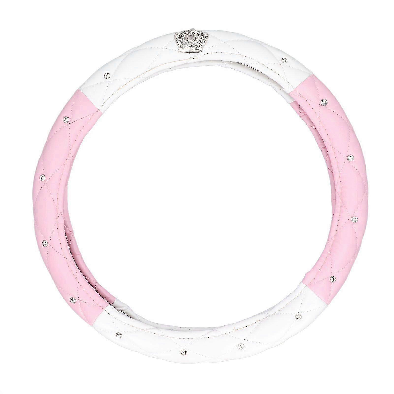 38cm Universal PU Leather Wheel Cover