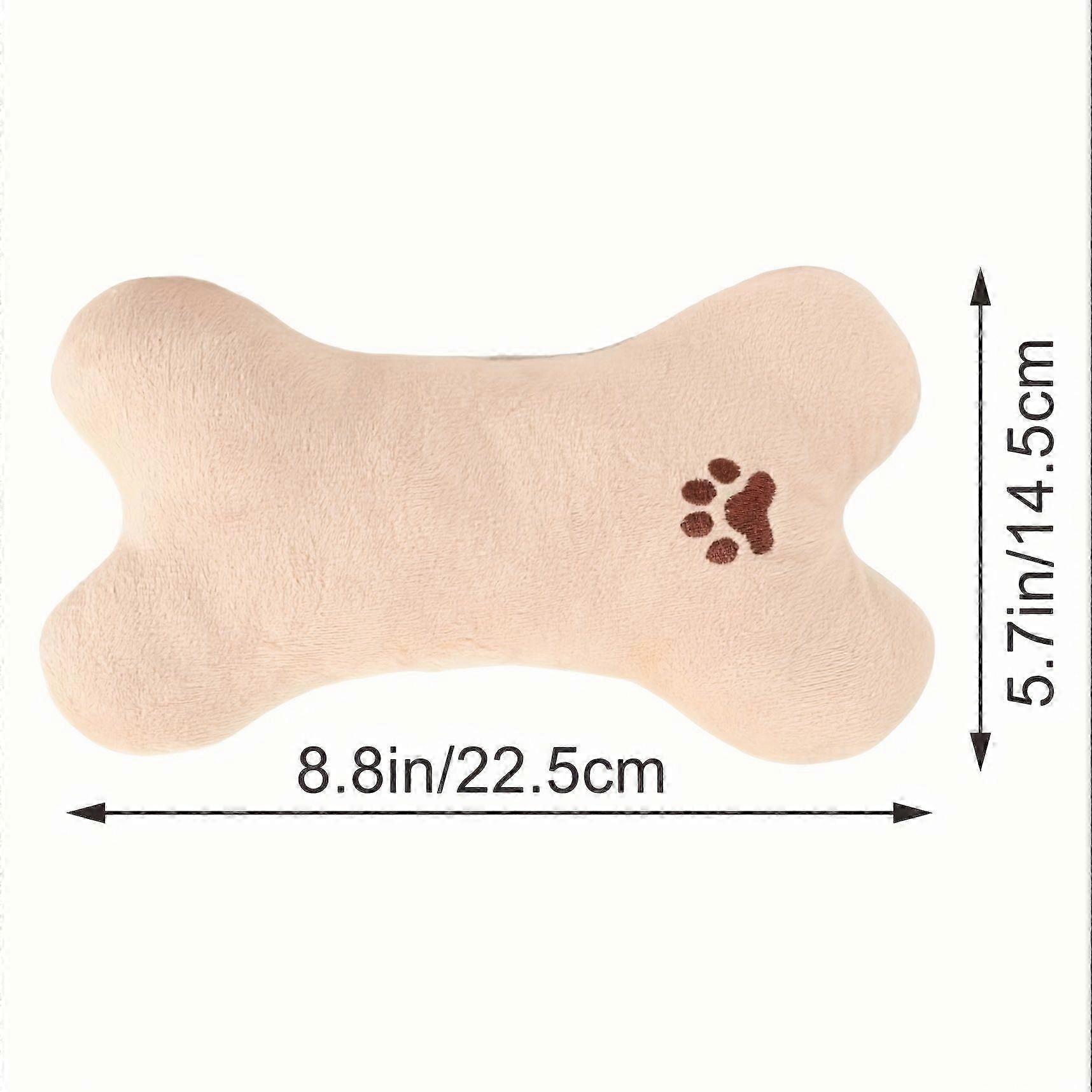 Polypropylene-Filled Bone Pillow for Small Dogs