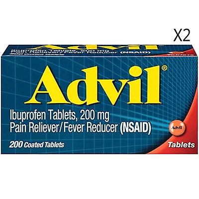 Advil PM Pain Reliever Nighttime Sleep-Aid 120 Coated Caplets 2 Packs