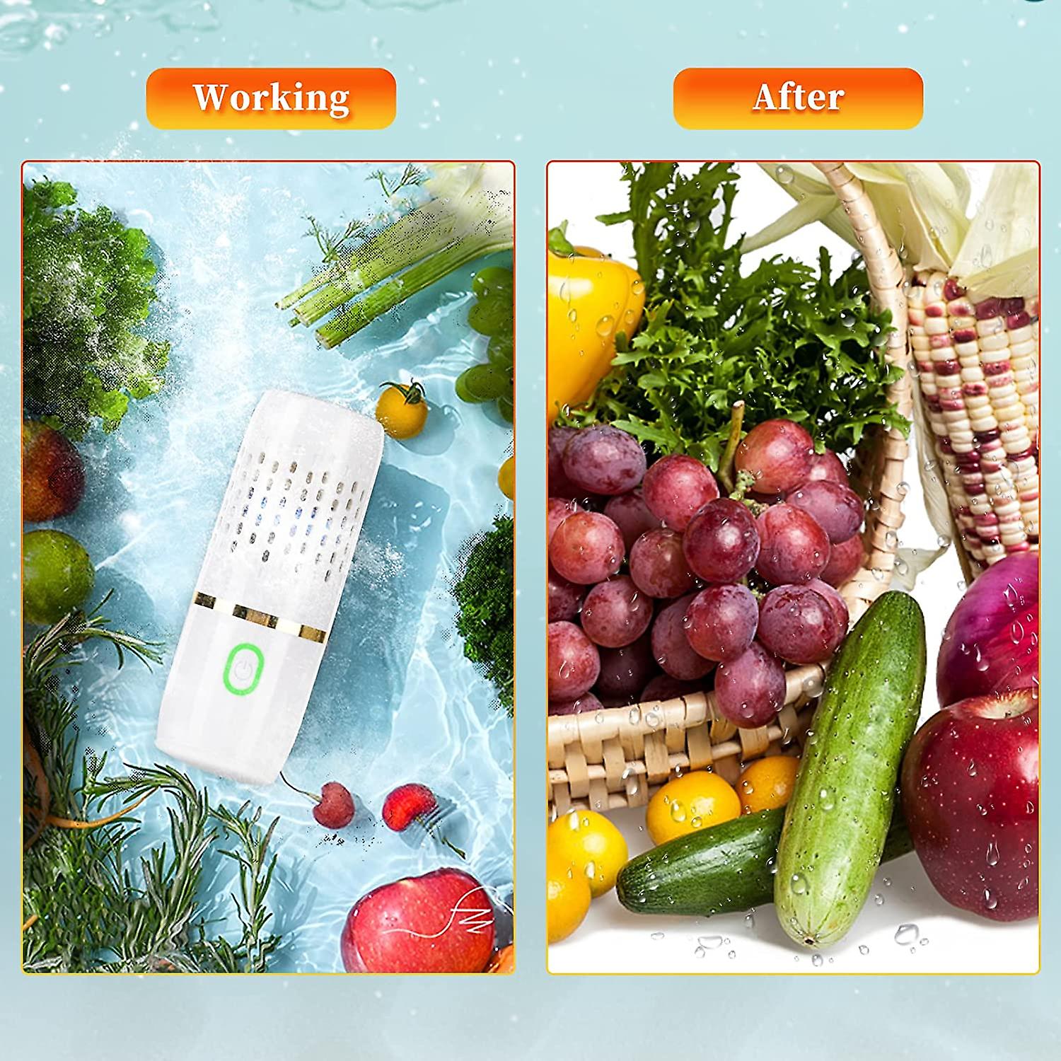 Fruit And Vegetable Washing Machine,portable Fruit Cleaner Device In