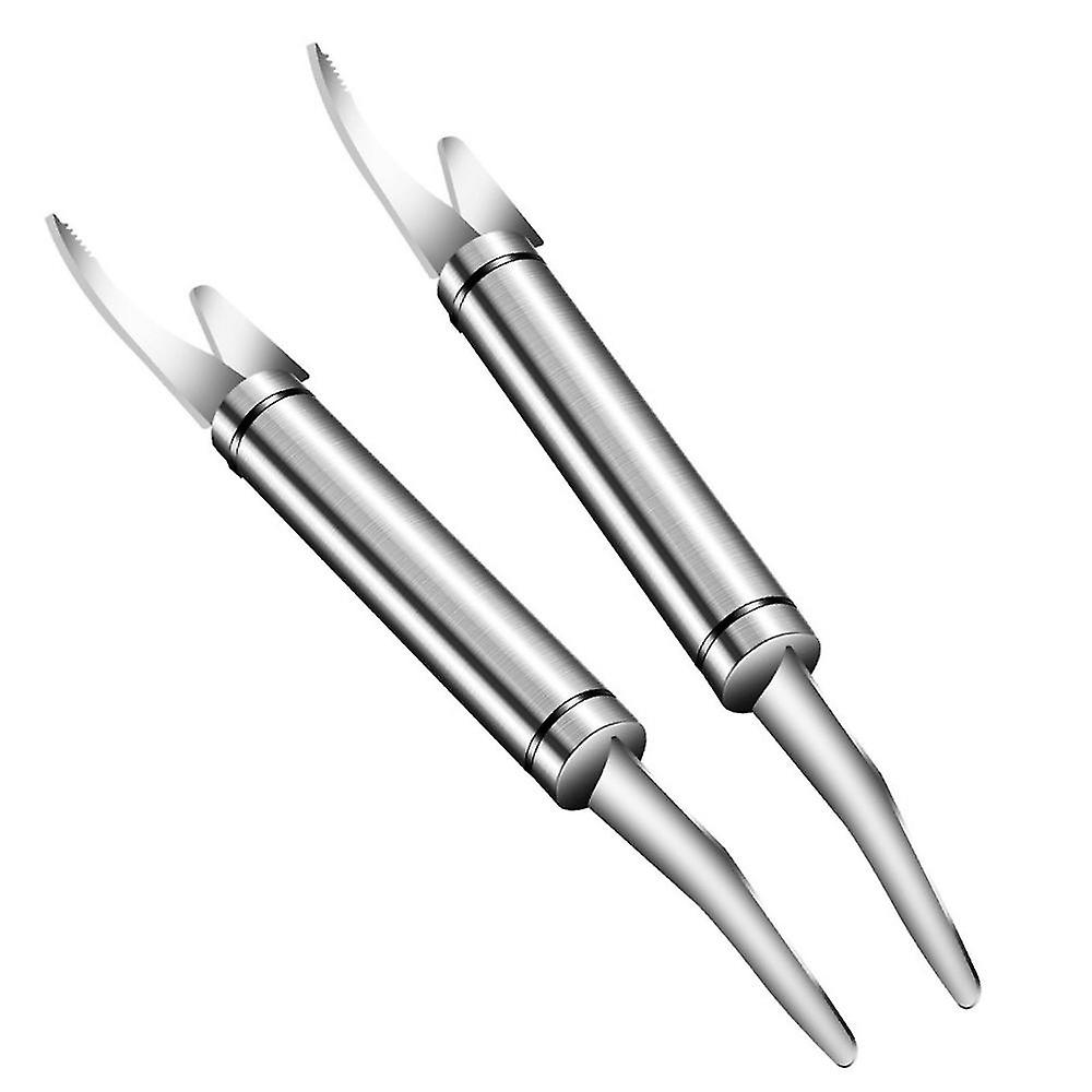 2pcs Multifunctional Shrimp Line Fish Maw Knife Shrimp Line Knife Peeler Tools