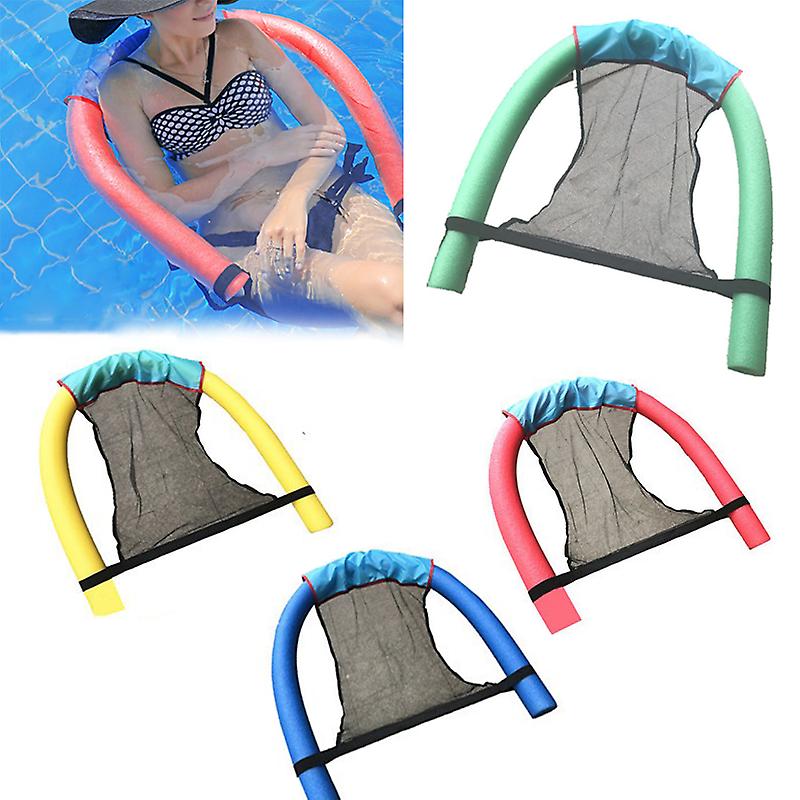 Pekelin Hamaca Flotante De Malla Para Piscina, Sillón Inflable De PVC Con Dos Cámaras De Aire, Sostiene Hasta 100 Kg, Ideal Para Adultos En Verano (85x55x68 Cm)