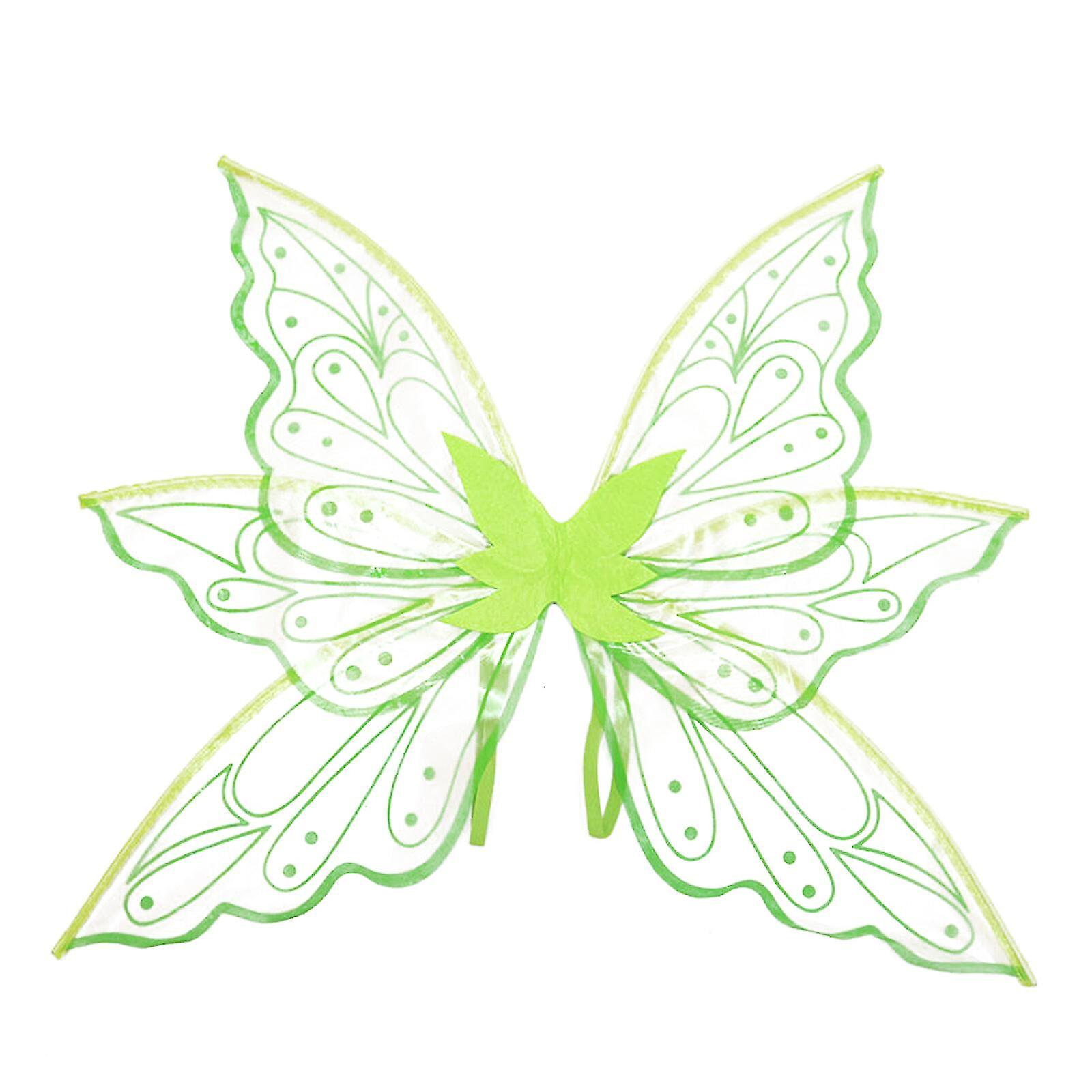 Pillangószárnyak Tündér szárnyak lányoknak Felnőttek Hölgyek Lányok Tündér szárnyak Csillogó angyalszárnyak, 100% Új