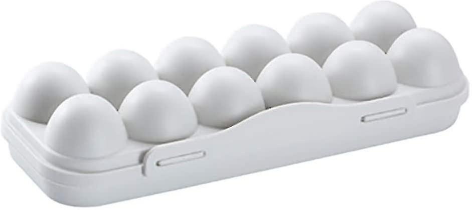 12 Grid Egg Storage Box(gray)