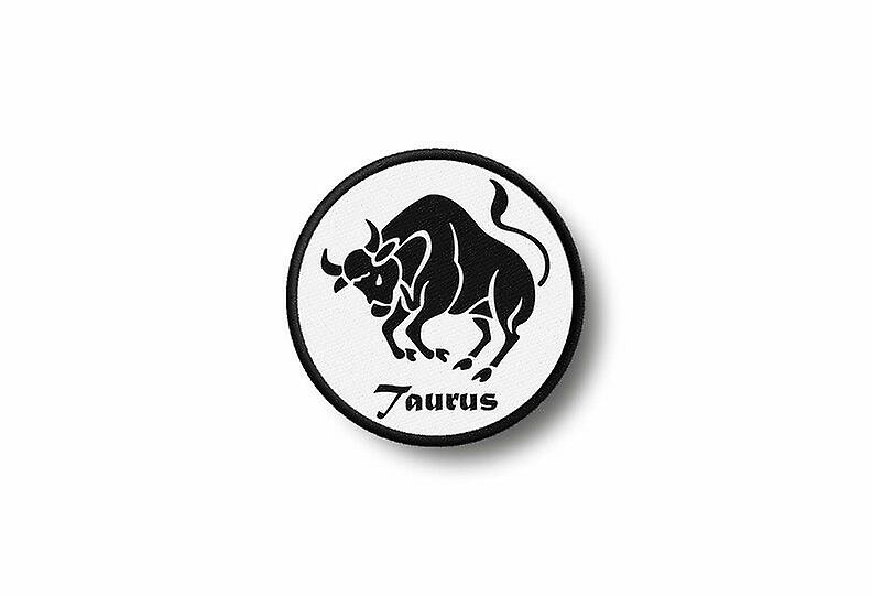 Patch Badge Ecusson Brode Prints Thermocollant Sign Zodiac Taurus