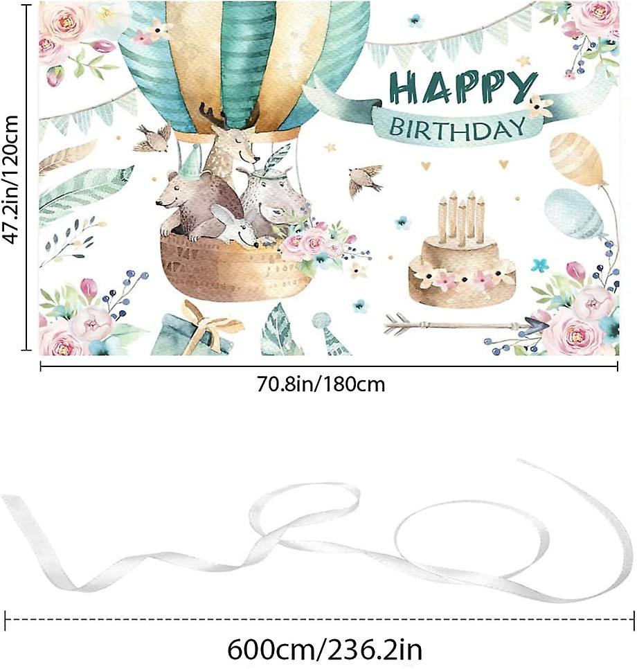 Toile De Fond Anniversaire Alice Au Pays Des Merveilles – Décoration Bannière Pour Fête Photo