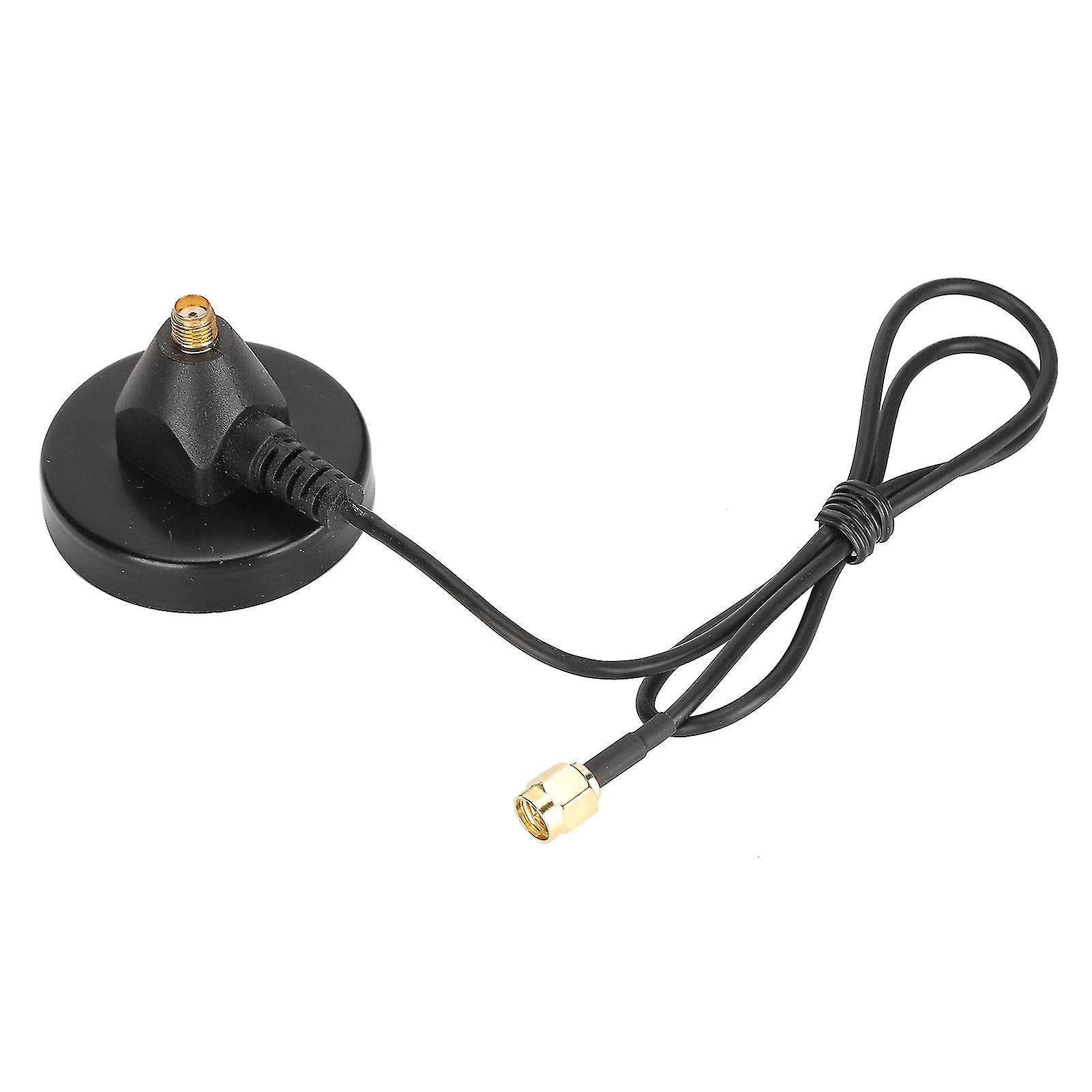 9DB 45mm ABS Ferrite Sleeve Enhance Signal Antenna Extension Base with Magnetic Bottom