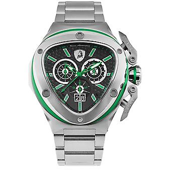 Sp x Analoge Quarzuhr für Herren mit Edelstahlarmband T9XF-SS-B