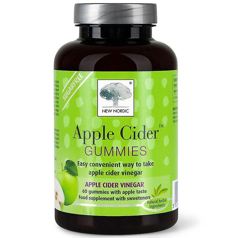New Nordic Apple Cider Gummies 60 (NLF069)