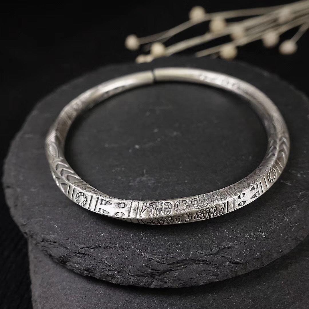 Mobius Ring Silver Bracelet
