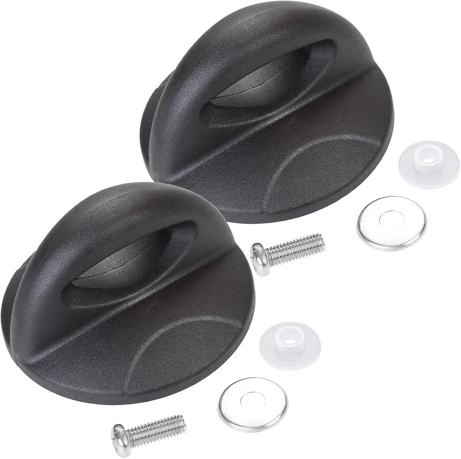 Set of 2 Universal Replacement Knobs for Glass Lids with