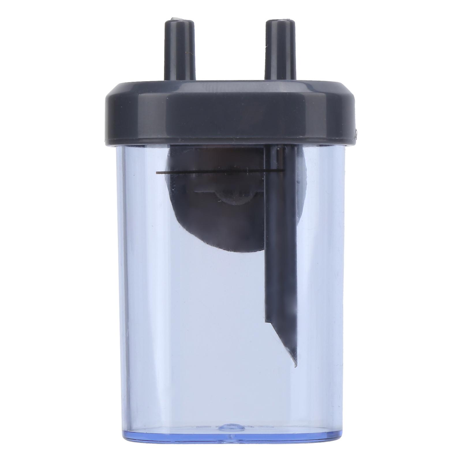 Portable CO2 Bubble Counter, ABS Plastic CO2 Diffuser with Suction Cup for Aquarium and Planted Fish Tank