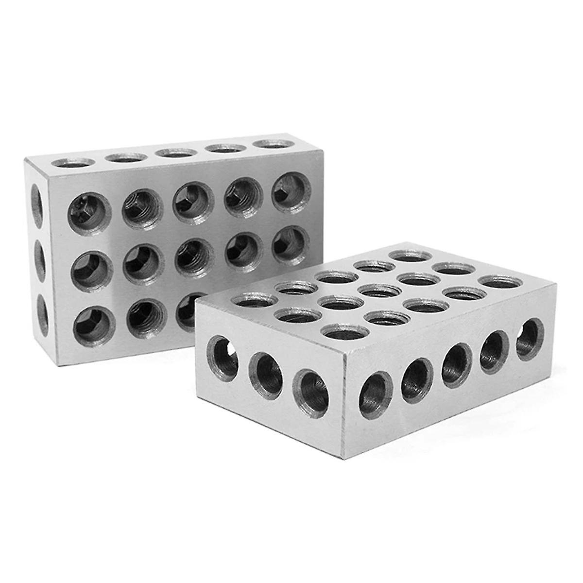 Inch 23-Hole Parallel Pad Milling Machine Parallel Pad Vise Flat Contour Block Woodworking Milling