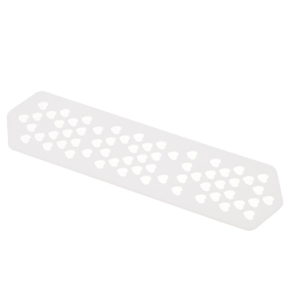 10 hjerteformede hule salonghårfarger Perming gaffelinnsetting Pins Long