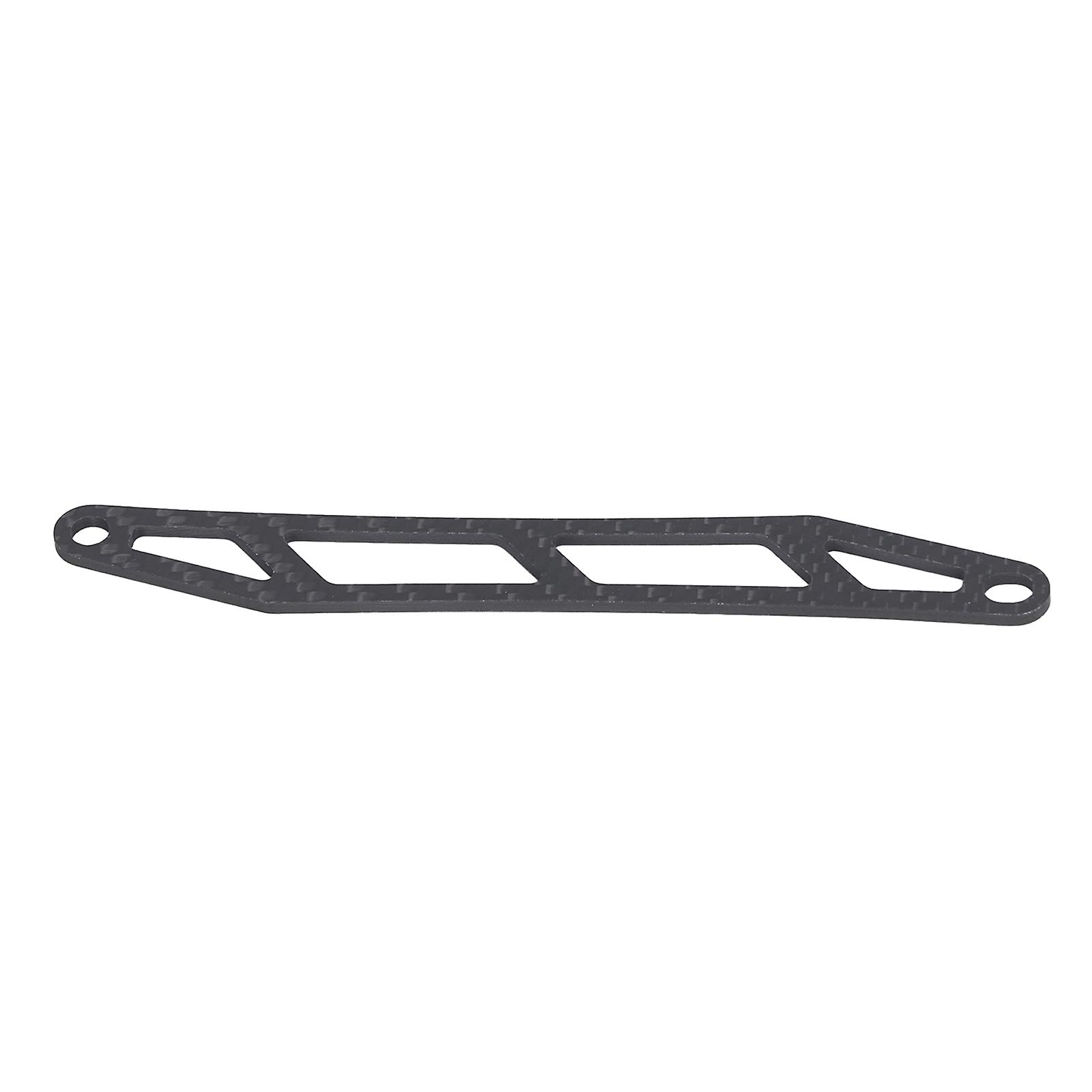 Verdant Touch RC Battery Bracket Carbon Fiber RC Battery Mount Plate for TAMIYA TT02 TT02B 1/10, Black, Easy Installation