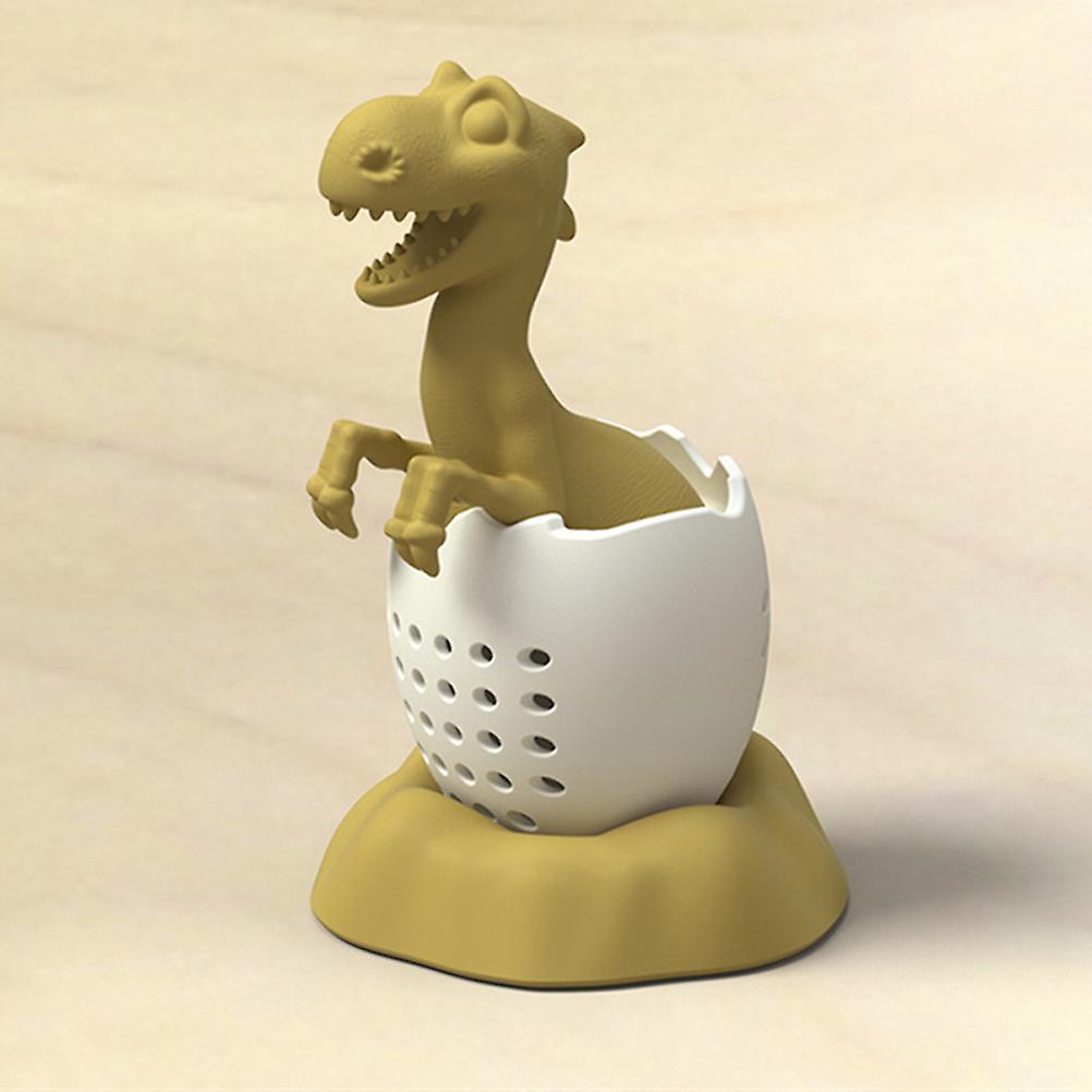 Dinosaur Shaped Tea Filter Silicone Tea Infuser Reusable Tea Bag Strainer