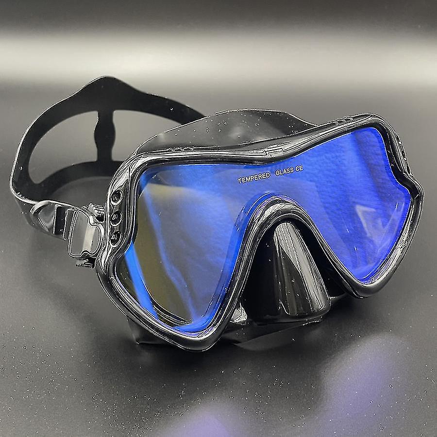 2023 Ny spegellins dykmask professionell dykning masker snorkling set anti-dimma skyddsglasögon glasögon simning fiske pool utrustning Xianning
