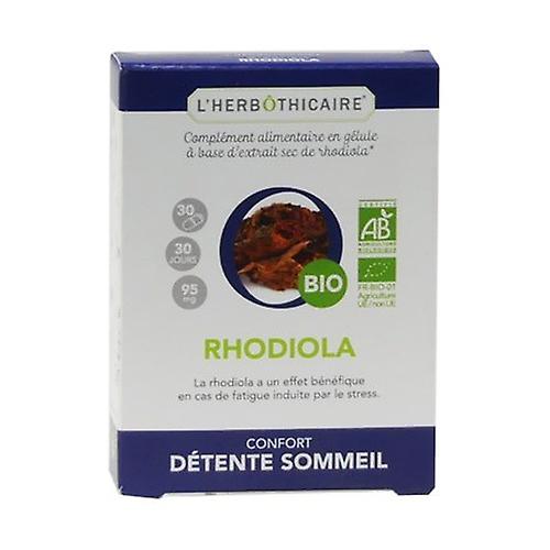 Organic rhodiola 30 capsules of 95mg
