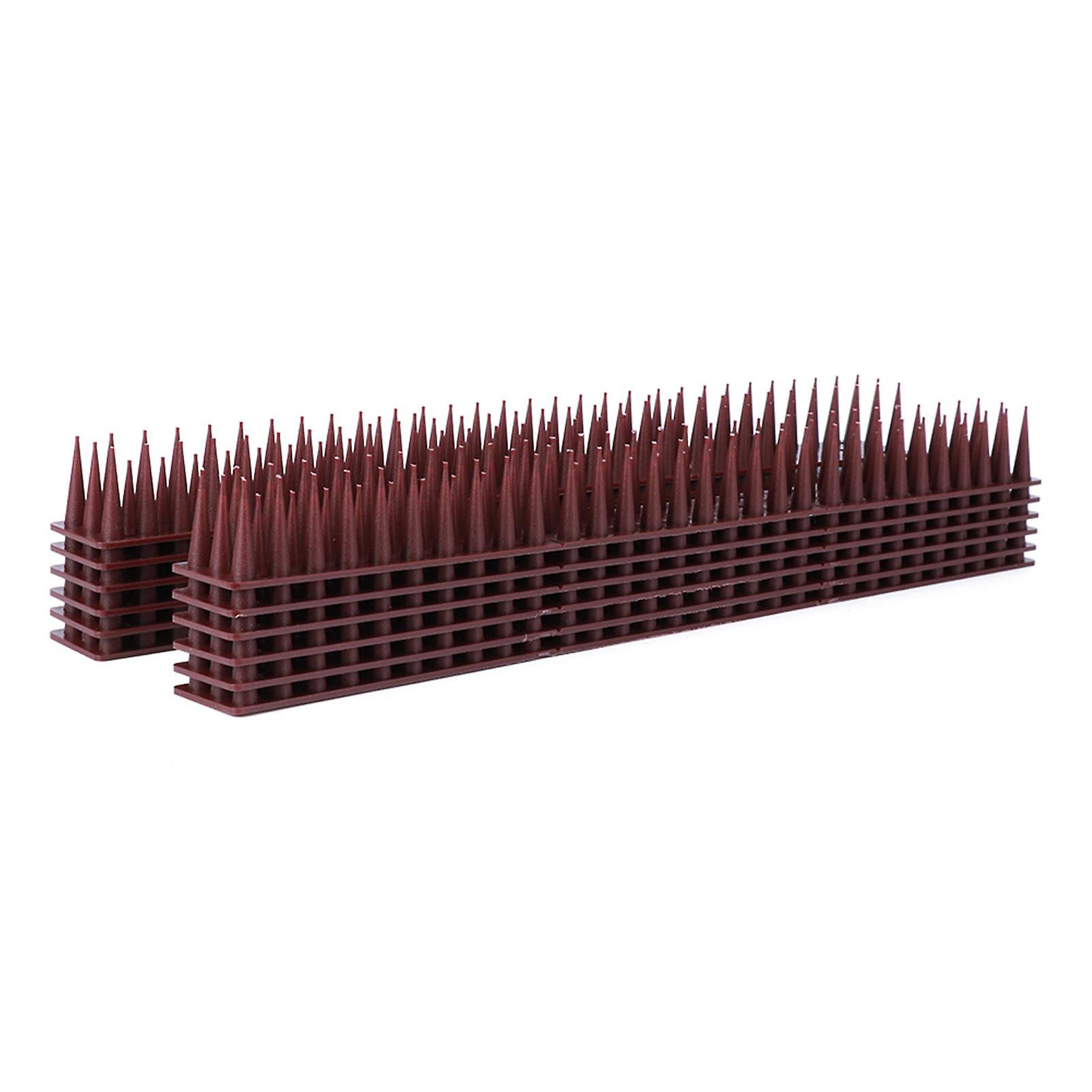 12Pcs 43x3x4cm Anti-Static Plastic Anti Bird Spike Repellent for Electrical Equipment Circuit