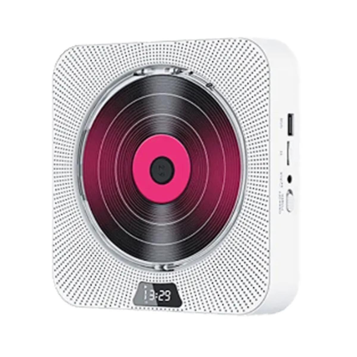 Cd Player Wall Mount Fm Radio Bluetooth Usb Disk Portable Portable Music Player Remote Control Stere