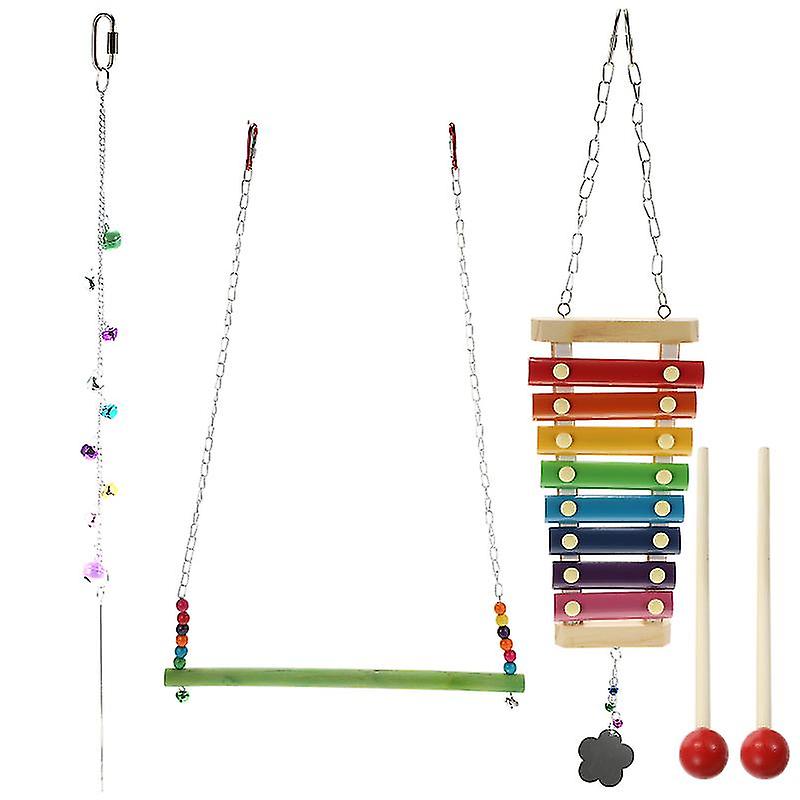 4pcs Bird Hanging Toys