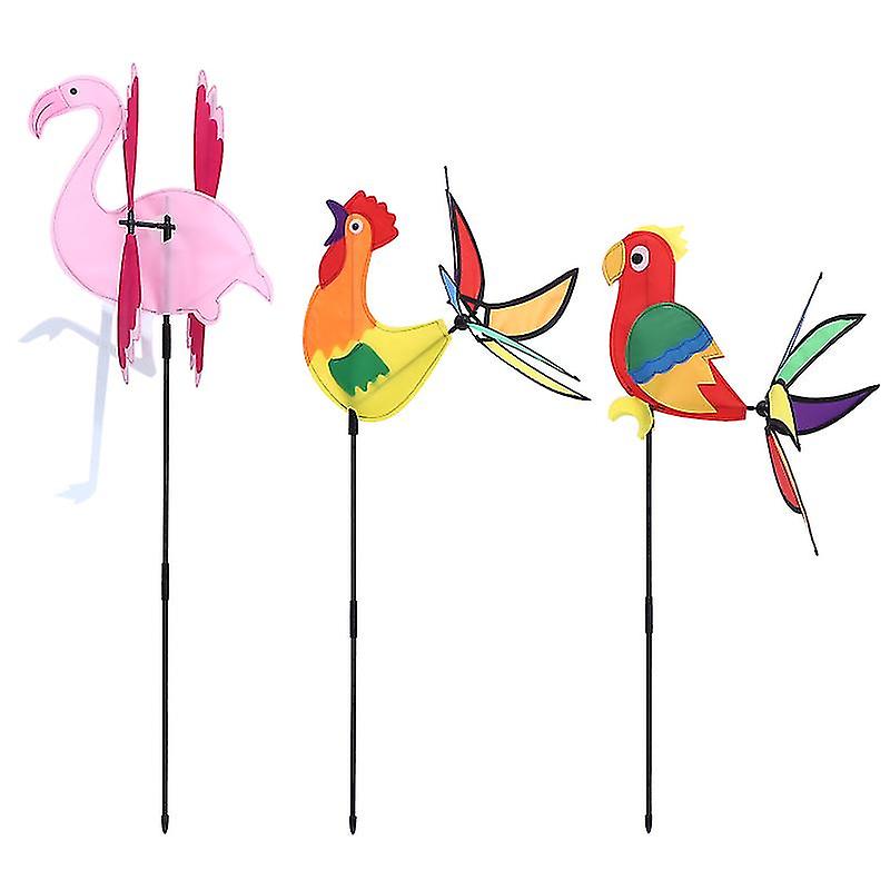 3pcs Cartoon Wind Spinners