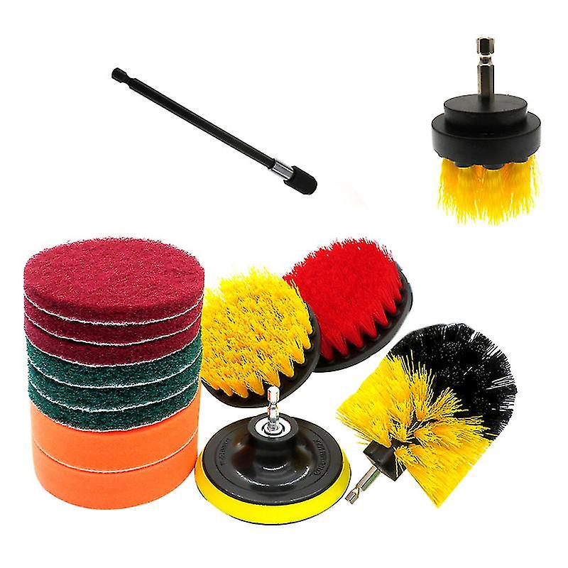 14pcs Electric Drill Brush Attachment