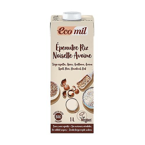 Organic Spelt Hazelnut Rice Oatmeal Drink 1 L (Hazelnut - Oats - Spelt)