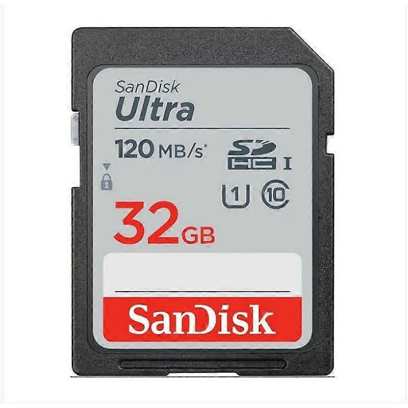 32GB SDHC Card, up to 120 MB/s, Class 10, UHS-I, V10