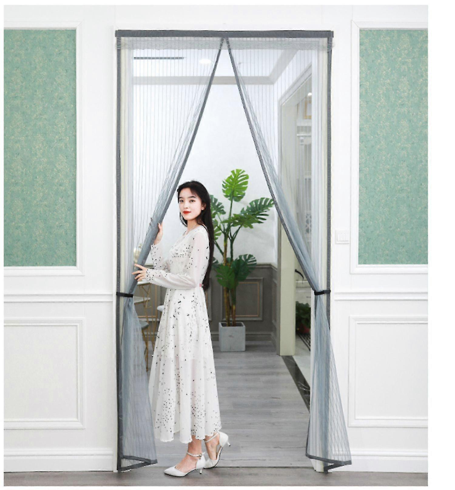 Magnetic Fly Screen Door,  Heavy Duty Bug Mesh Curtain