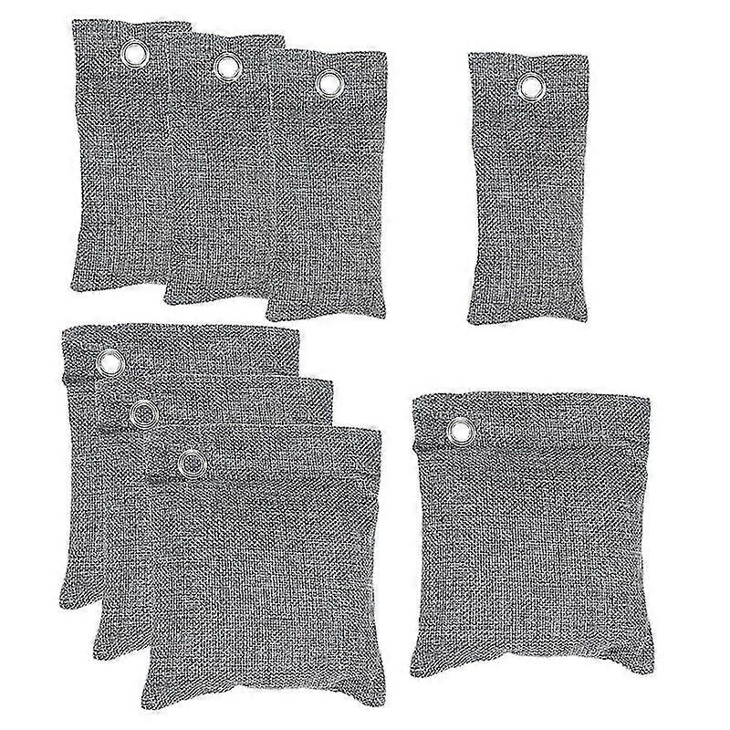 8pcs Azabu Bamboo Charcoal Bag New Car Formaldehyde Deodorizing Activated Carbon Bag