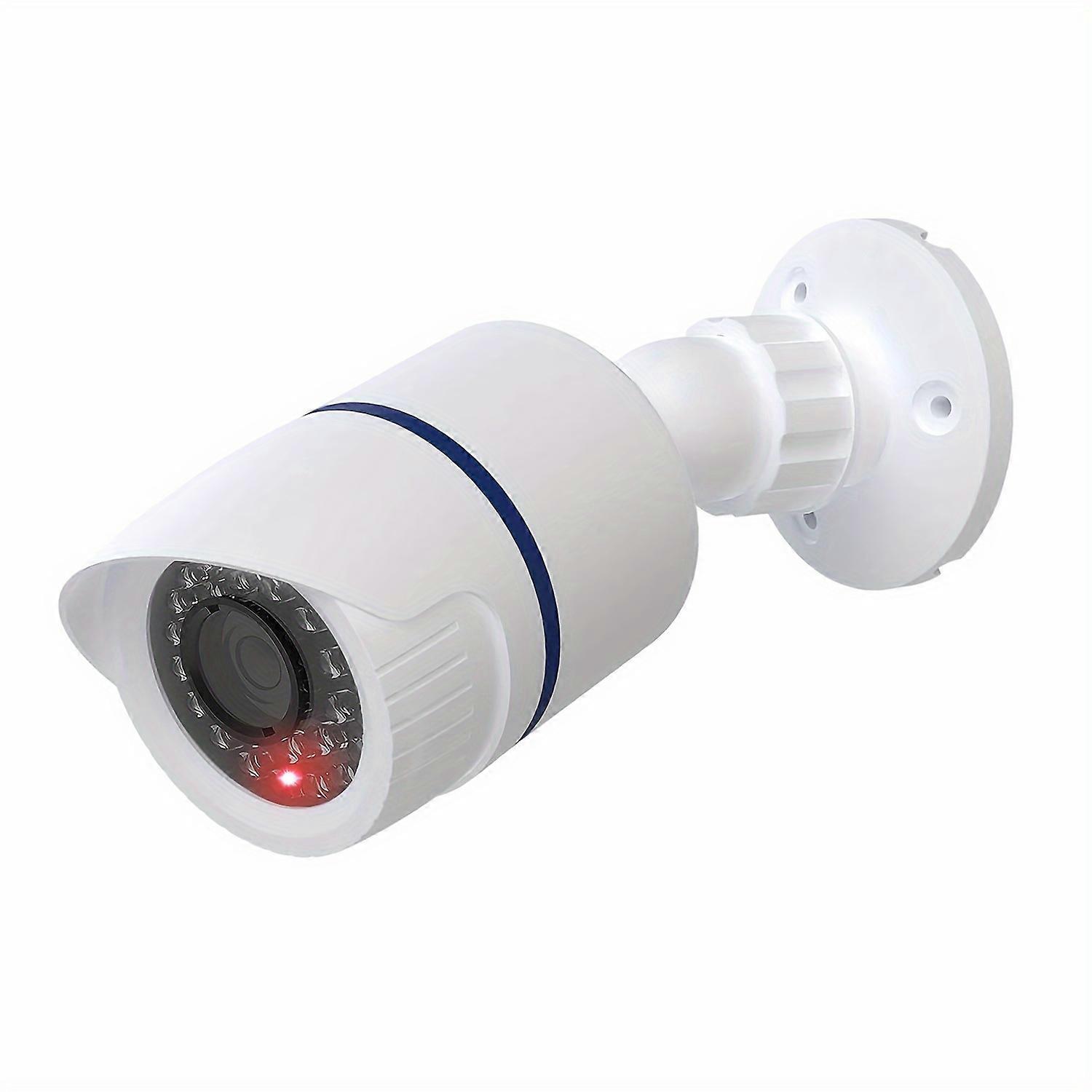 Dummy Fake Simulated Surveillance Security CCTV Dome Camera Indoor Outdoor With One LED Light