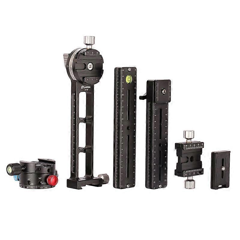 Lep-02 ראש חצובה פנורמי מקצועי אוניברסלי 1/4 '' 3/8'' בורג 720 ראש כדור סגסוגת אלומיניום פנורמית צלחת שחרור מהיר